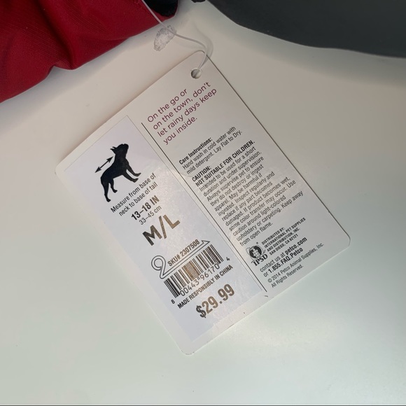 GOOD2GO Warm & Waggin’ PETS all weather parka (M) - Picture 3 of 7